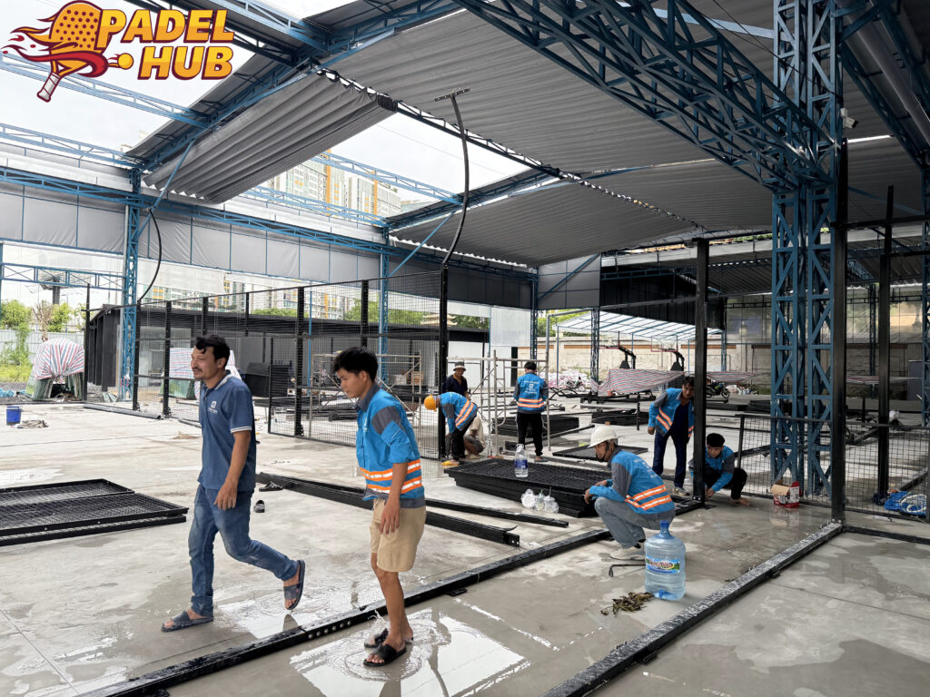 Padel Hub - đơn vị thi công sân padel chuyên nghiệp tại Việt Nam